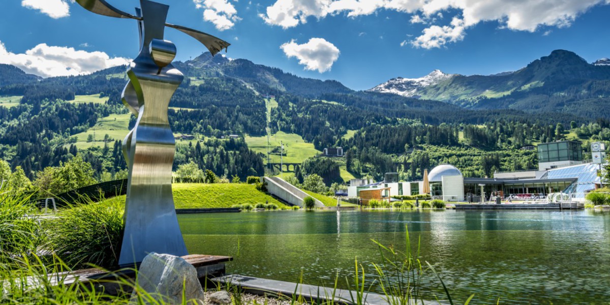 Thermalwasser Badesee Alpentherme Gastein